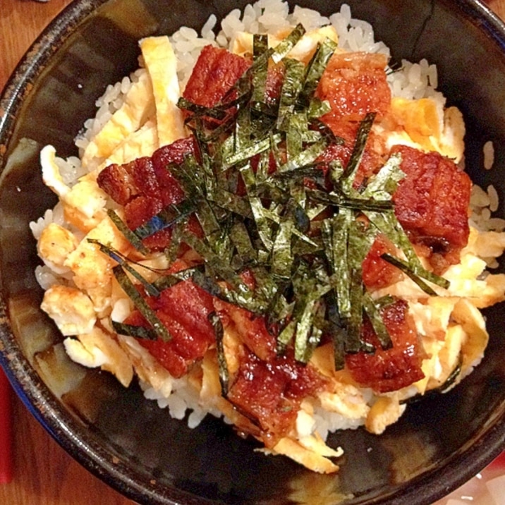 簡単！ふっくら美味しい！うなぎ丼